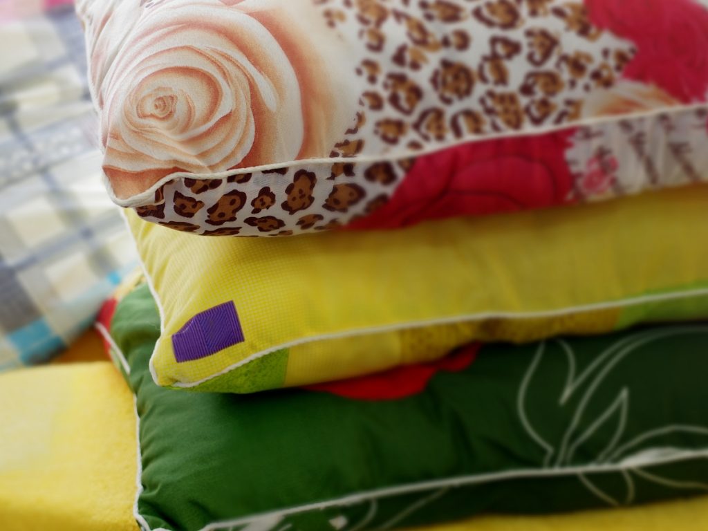 Beautiful and varied pillows for sale in Kent. Floral, yellow and green
